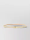 Victoria Beckham Adjustable Slim Leather Belt With Smooth Finish