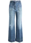 Victoria Beckham Alina Straight-leg Jeans In Denim