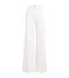 Victoria Beckham Alina Rigid Straight-leg Jeans In White