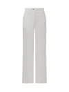 Victoria Beckham Alina High-waisted And Flared Leg Jeans Clothing In White