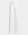 Victoria Beckham Alina Rigid Straight-leg Jeans In Washed White