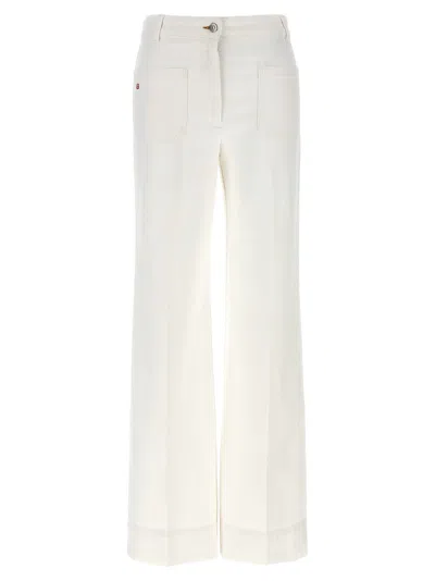 Victoria Beckham Alina Jeans In White