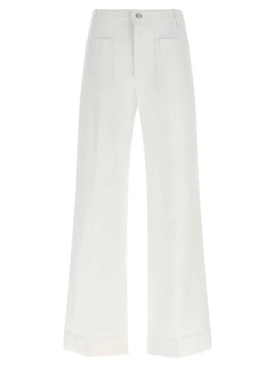 Victoria Beckham 'alina' Jeans In White