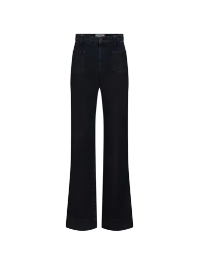 Victoria Beckham Alina Jeans In Blue