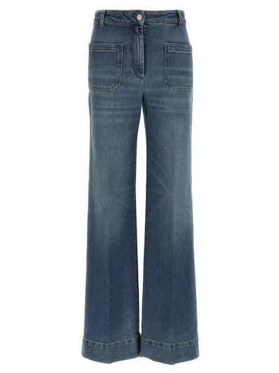 Victoria Beckham Alina Jeans Light Blue