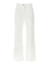 Victoria Beckham Alina Rigid Straight-leg Jeans In White