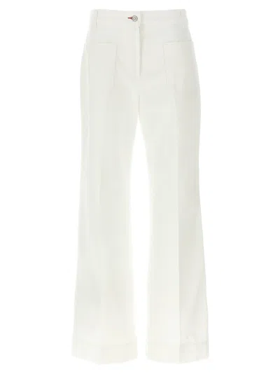 Victoria Beckham Alina Jeans In White