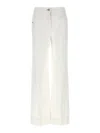 Victoria Beckham Alina Rigid Straight-leg Jeans In White
