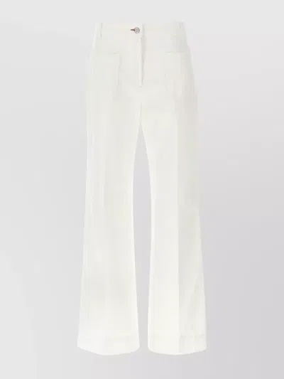 VICTORIA BECKHAM 'ALINA' JEANS WITH POCKETS AND BELT LOOPS