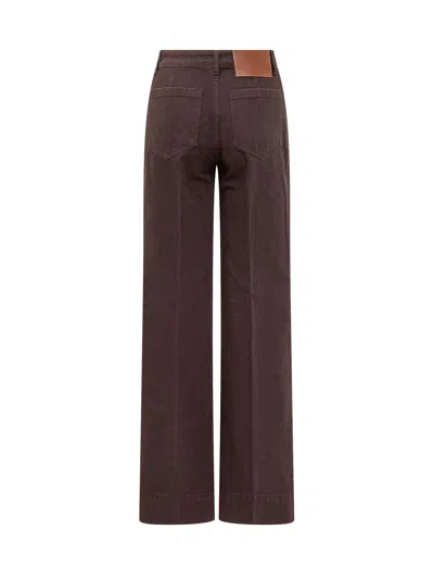 Victoria Beckham Alina Jet High-waisted Jeans - 34 Length In Acai