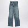 Victoria Beckham Belt-loop Jeans In Blue