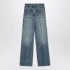 Victoria Beckham Belt-loop Jeans In Blue