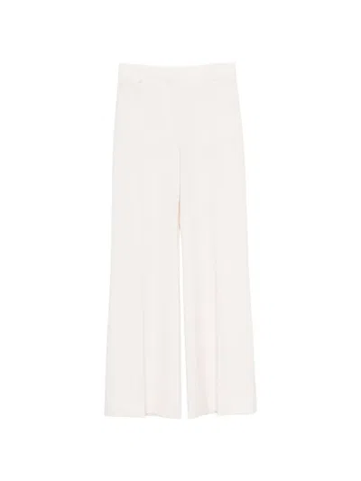 Victoria Beckham Alina Wide-leg Trousers In Neutral