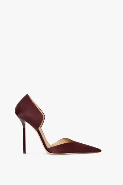 Victoria Beckham Angle D'orsay Pump 115 In Brown