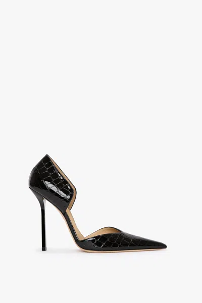 Victoria Beckham Angle D'orsay Pump 115 In Black