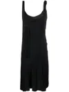 Victoria Beckham Fringe-trimmed Asymmetric Minidress