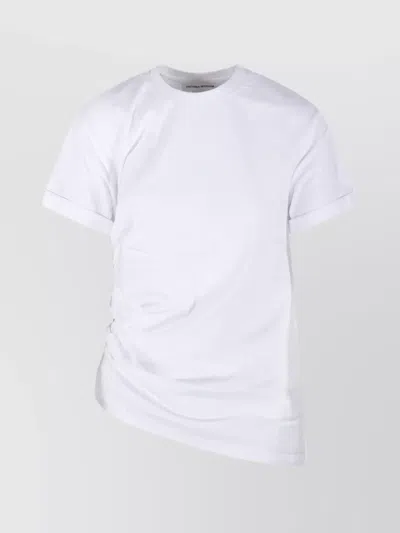Victoria Beckham Asymmetric Hem Short Sleeve T-shirt