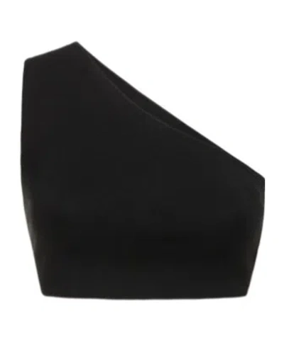 Victoria Beckham Asymmetrical Design Vest In Black