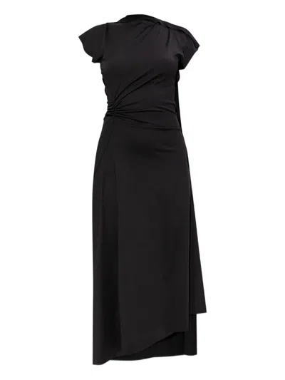 Victoria Beckham Asymmetrical Draped Dress