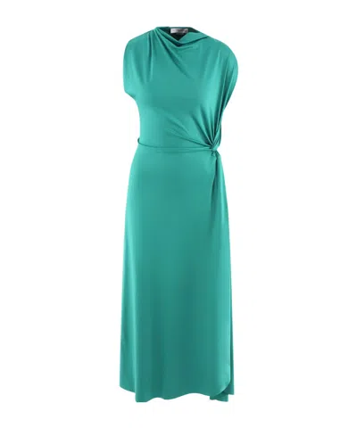 VICTORIA BECKHAM ASYMMETRICAL PENDANT DRESS