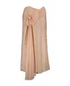 Victoria Beckham Asymmetrical Skirt In Nude