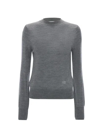 Victoria Beckham Austen Sweater In Gray