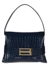 Victoria Beckham B Pouch Shoulder Bag In Midnight Blue