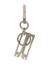 Victoria Beckham B-charm Keyring In Silver