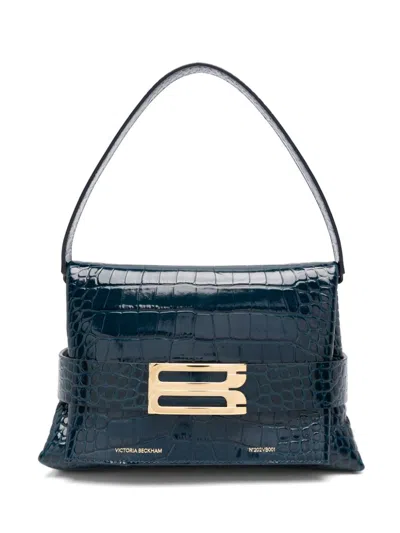 Victoria Beckham B Pouch Shoulder Bag In Midnight Blue