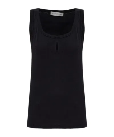 Victoria Beckham Backless Tank Top In Black