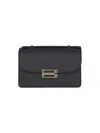 Victoria Beckham Black Mini Dorian Shoulder Bag In Black