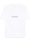 Victoria Beckham Be Honest T-shirt In White