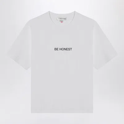 Victoria Beckham Be Honest Printed Cotton T-shirt