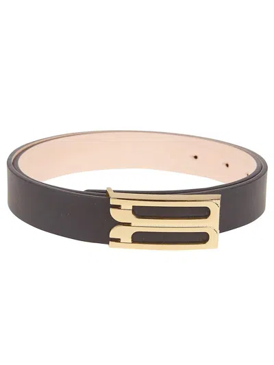 Victoria Beckham Regular Frame Belt In Black
