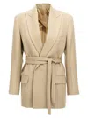 Shop Victoria Beckham Belt Blazer