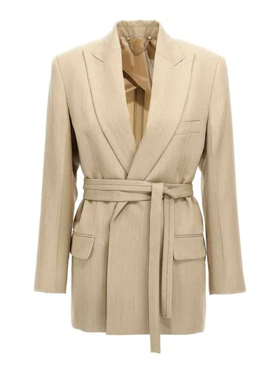 VICTORIA BECKHAM BELT BLAZER