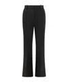 Victoria Beckham Cropped Kick Trouser In Black