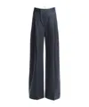 Victoria Beckham Belt-loop Casual Pants In Black