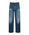 Victoria Beckham Belt-loop Jeans In Blue