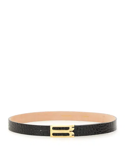 VICTORIA BECKHAM BELT WITH LOGO
