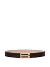 Victoria Beckham Jumbo Frame Leather Belt