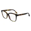 Victoria Beckham Bicolor Acetate Glasses (frames) In Brown