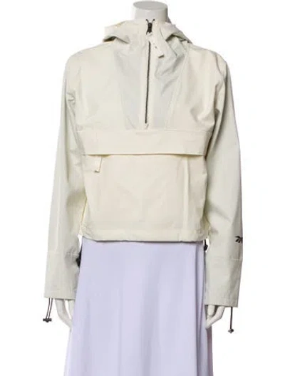 Pre-owned Victoria Beckham Biker Jacket In Neutral