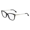 Victoria Beckham Black Acetate Glasses (frames) In Black