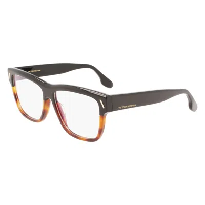 Victoria Beckham Black Acetate Glasses (frames) In Brown