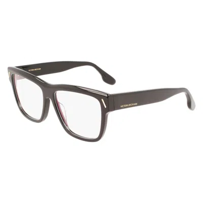 Victoria Beckham Black Acetate Glasses (frames) In Brown