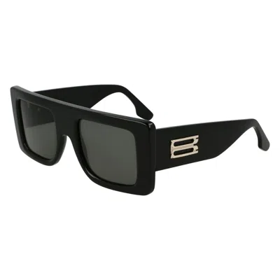VICTORIA BECKHAM BLACK ACETATE SUNGLASSES