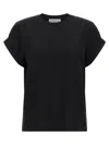Victoria Beckham Tilly Cotton Jersey T-shirt In Black
