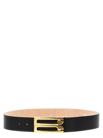 Victoria Beckham Black Jumbo Belt