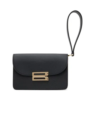 Victoria Beckham Black Nano Dorian Clutch